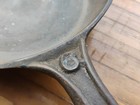 Vintage No  6 Cast Iron Skillet Gate Mark  b  Late 1800s