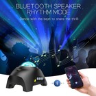 Galaxy Aurora Projector Light Bluetooth Speaker White Noise Remote-free Shipping