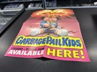 1985 Topps Gpk Garbage Pail Kids Series  1 Display Box Poster Rare 