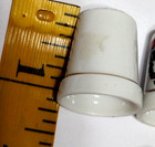 Vintage Thimbles 12 Days Of Christmas Lot Of 6 3rd  5th  6th  7th  9th  10th Day