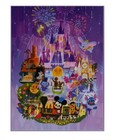 Disney Parks Fantasyland   Castle Puzzle By Artist Joey Chou 1000 Pc New Ship
