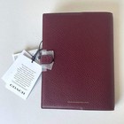 Disney X Coach Notebook Minnie Mouse Leather Journal Wine Red Cq803 Orgpkg
