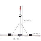 New Concrete Vibrating Machine Battery 6ft Blade Board Gas Power Screed Concrete
