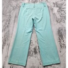 Vintage Dfa New York Pants Womens 12 Blue High Rise Wide Leg Stretch Office