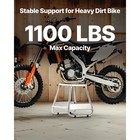 Dirt Bike Stand 1100 Lbs Load Capacity Dirtbike Pit Stand For Moto Maintainence