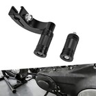 Heel Toe Shift Lever For Harley Softail Mid Control Black Black D