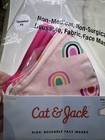 2 Pack Cat   Jack Kids    Reusable Face Masks Rainbow