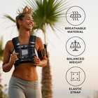 Weighted Vest - Weight Vest For Running  Strength Training   Muscle Building  Fe