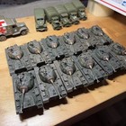 Lot Of 12 Corgi M48 Patton Tank 1 72 Diecast Green Vietnam  Cs90031
