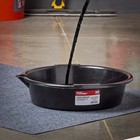  3 Pack  Hyper Tough 7 Qt Oil Drain Pan Leak Proof Easy Pour Automotive