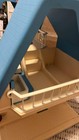Vintage 1989 Little Tikes Blue Roof Dollhouse Doll House