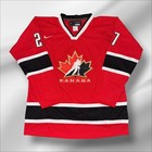Scott Niedermayer Team Canada 2002 Olympic Hockey Custom Red Jersey Size Large