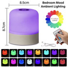 Rgb Touch Dimmable Night Light Smart Adjustable Brightness Bedside Table Lamp