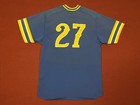 University Of Delaware Blue Hens Game Worn Baseball Jersey 42