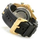 Invicta Men s Watch Pro Diver Scuba Chrono Blue And Gold Tone Dial Strap 22313