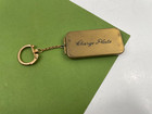 Vintage Brass Charge Plate Holder Keyring   Comb Mini Pencil Pendant Vanity Set
