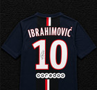 Signed Framed Zlatan Ibrahimovic Psg Soccer Jersey  10 Champions League  read 