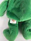 Ty Beanie Buddy Erin Green Bear Plush W  Hang Tag 1997 Vintage