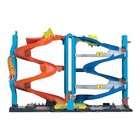 City Toy Track Car Transforming Hot Wheels Set Race Tower Playset Dual-mode New