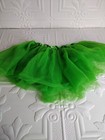 Green Tutu Ballet Dress Princess Dance Costume Party Girls Kids Skirt