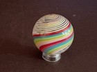 Jody Fine Art Glass Marble - 6 Color Swirl