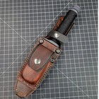 Hand Crafted Powder Coated Survival Bushcraft Camping  Hunting Knife With Sheath