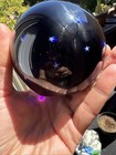       3    David P  Salazar Glass Marble Moon   Stars Cobalt Royal Blue Crescent     