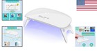 Portable Uv Led Nail Dryer   Mini Gel Curing Lamp With Touch Control - 6w White