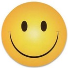 24 Happy Smile Face  Car Magnets Fridge Party Favor Large 5 1 2 Inch  2 Dz 