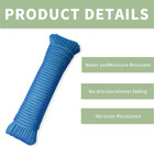 Paracord Rope  Reflective Iii Parachute Cord 7 Strand Core 550lb  100ft Blue - H