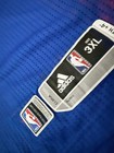 Vernon Macklin Detroit Pistons Game Worn Adidas Jersey Nba Basketball Pro Cut
