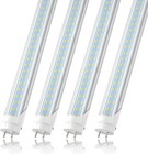 28w Dual Rows T8 4ft Led Tube Light Bulb G13 6500k 2 Pin 4  Led Shop Light Bulbs