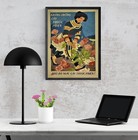 Vietnam Poster War Propaganda No Planting Opium Poppy End The Use Of Drugs 12x16