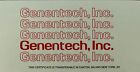 Genentech Stock Certificate Specimen- First Biotech  Hugely Successful  Dna Tckr