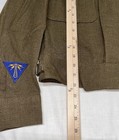 Vintage Military Us Army Wwii Ike Jacket Men   s 34 Regular Infantry 1949 Wool
