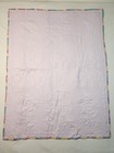 Baby Quilt Handmade Girls Floral Crib Patchwork Blanket 49x39