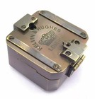 1917 Brunton Compass Antique Brass Kelvin   Hughes Compass With Leather Case