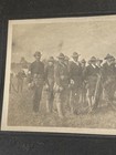Large Cabinet Card Photograph U s  Militia 1890s - 1900s Philippines Conflict