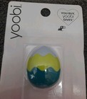 Nip Yoobi Multicolor Egg Themed No Smudge Latex Free 2 Pack Small Erasers