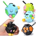 Fidget Toy Cube Stress Anxiety Relief Desk Toy Edc 6 Sided Adults Kids Focus Lot
