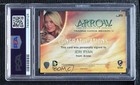 2017 Arrow Season 4 Authentic Jeri Ryan As Jessica Danforth  jr Psa 8 Auto 02ws