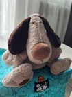 Rare Retired Jellycat Clumpie Dog Plush Stuffed Animal Vintage Floppy Ear Brown