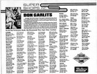 Don Garlits Autograph Signed  1995 Super Shops Top Fuel Nhra Hero Card