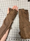 18th Century Era Rough Fingerless Mitts Out Of Scraps   turn  Tv Costume  104