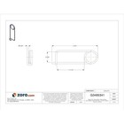 Safety Pin  Spring Wire  Spring Steel  Zinc Plated  5 64 In Pin Dia  2 3 4 In