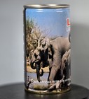 Lion  2 Elephants South African Cape Wildlife Big Game Set Beer Can Ohlsson