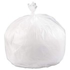 High-density Can Liner  40 X 48  45 Gal   16mic  Clear  25 roll  10 Rolls carton