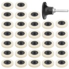 New 2-inch Disc Polishing Buffing Pads With A Corrosion-resistant Steel Shank