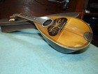 Vintage Lyons   Healy Mandolin Bowl Back Inlay American Conservatory Cover Case