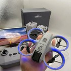 4k Dual Cam Mini Drone Obstacle Avoidance Altitude Hold Rc Drone 2 Batteries New